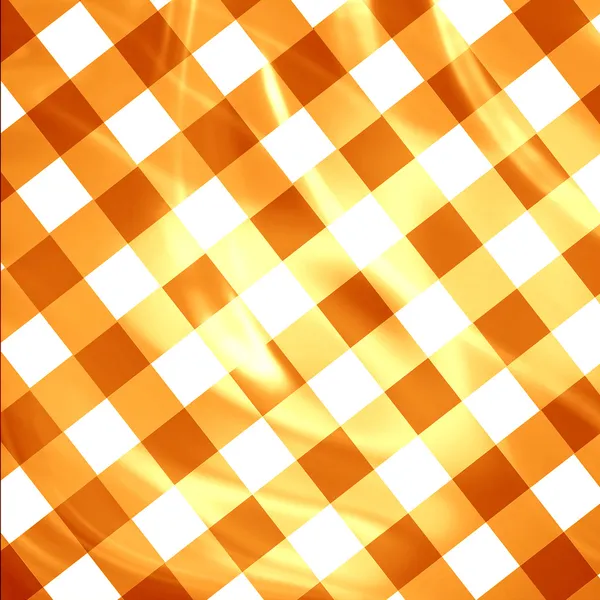 Oranžový piknikový hadřík — Stock fotografie