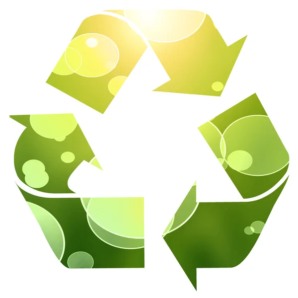 Signo de reciclaje — Foto de Stock