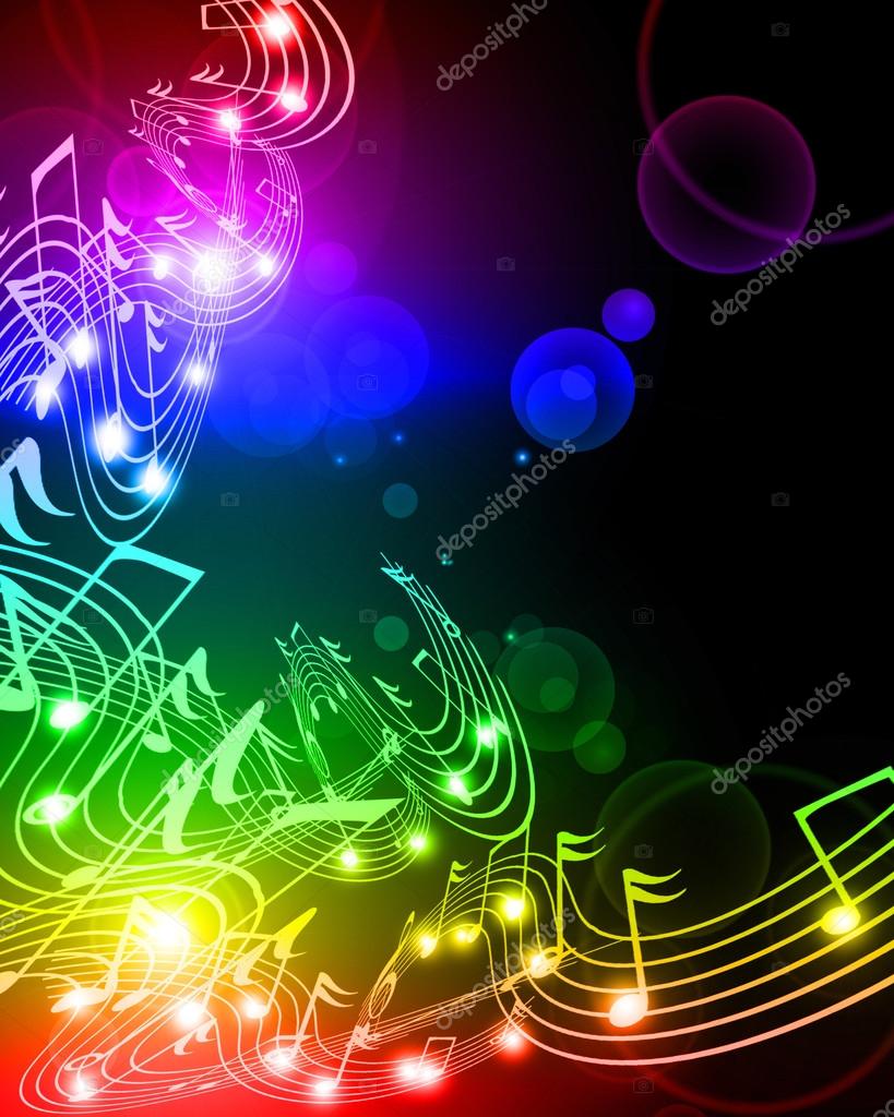 Notes de musique — Photo de stock par ©ellandar - 36140093, image size:819x1024