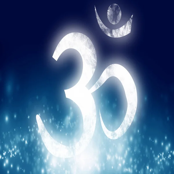 Om aum symbol — Stock Photo, Image