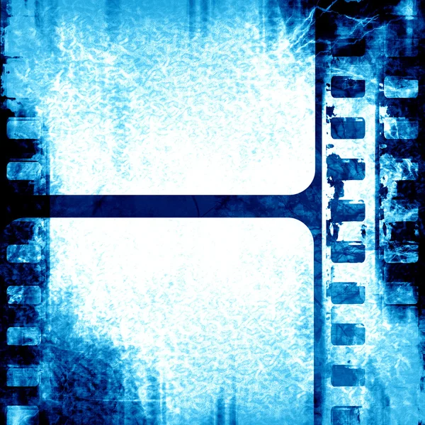 Blue filmstrip — Stock Photo, Image