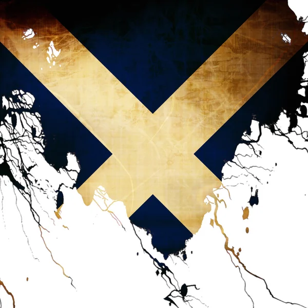 Schotse vlag — Stockfoto