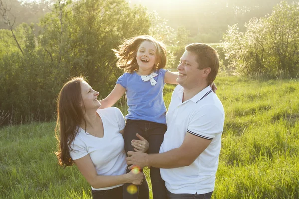 Familieportret — Stockfoto