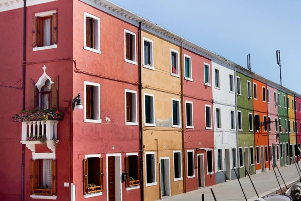 Burano island, Venice — Stock Photo, Image