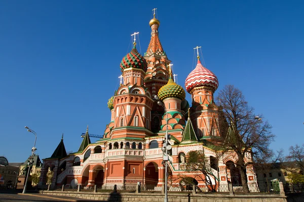 Saint Basil Cathedral in Moscow — Stock Photo, Image