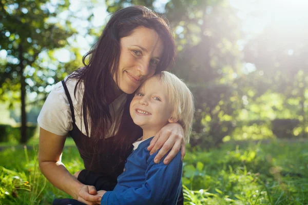 Familieportret — Stockfoto