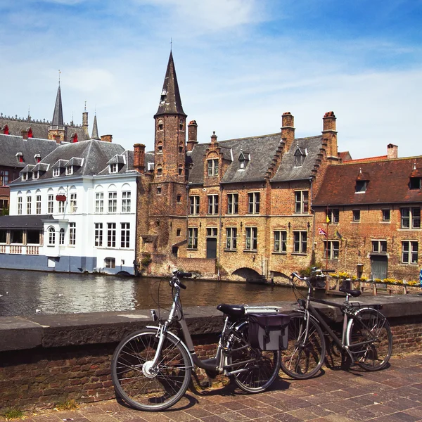 Brugge weergave — Stockfoto