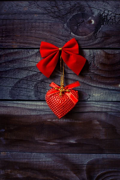 Corazón de Navidad — Foto de Stock