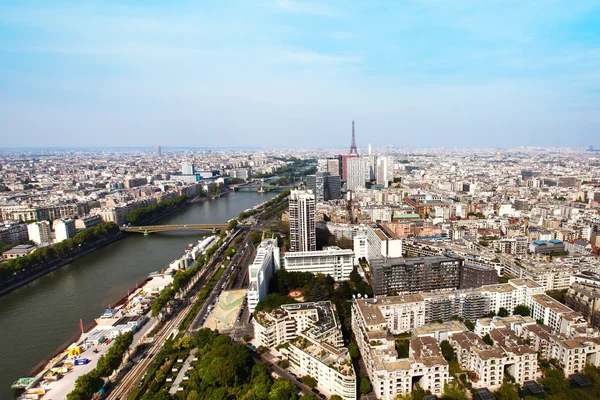 paris üzerinden panoramik görünüm