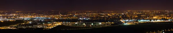 Morning view from Pech David height to Canceropole — Stock Photo, Image