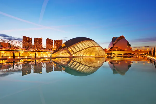 Sonnenuntergang in Valencia — Stockfoto