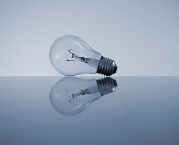 Reflection of a bulb — Stock Photo, Image