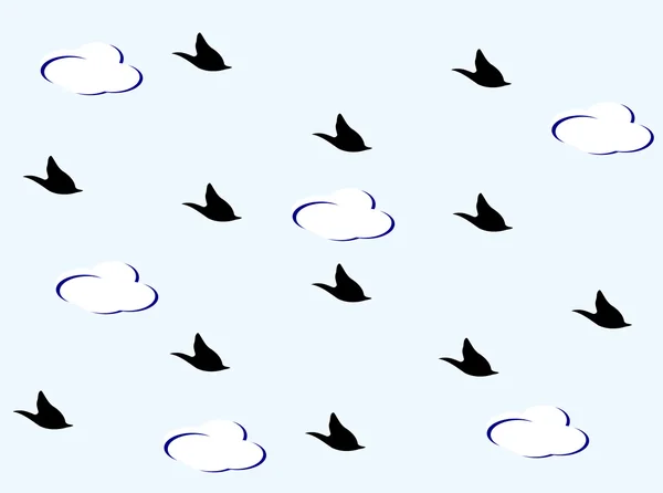 Bird Pattern — Stock Photo, Image