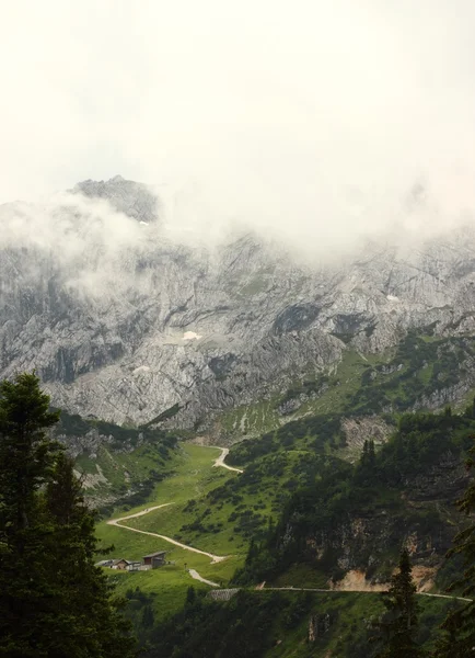 Montagnes brumeuses Images De Stock Libres De Droits