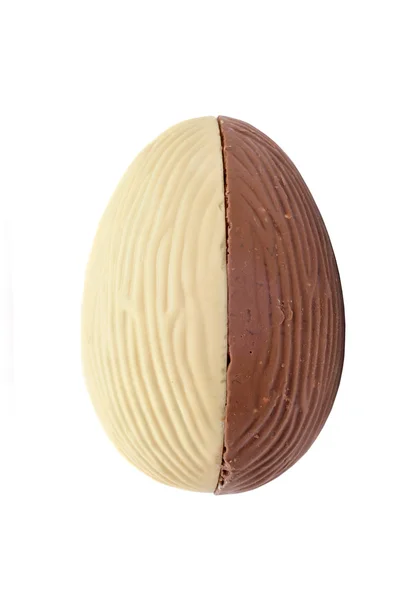 Isolated Easter egg half taste — Stock Photo, Image