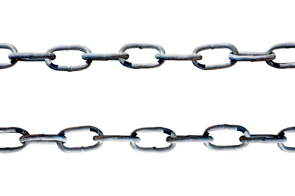 Silver chain — Stock Photo, Image