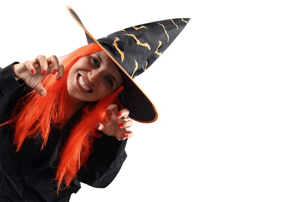 Witch sorcery from corner — Stock Photo, Image