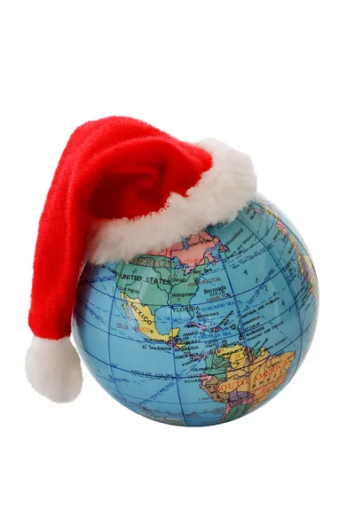 Christmas around the world - N/S Americas. — Stock Photo, Image