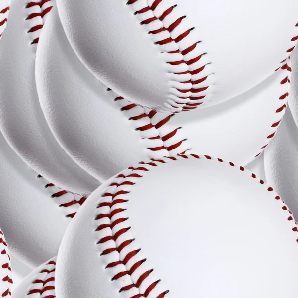 野球ボール (シームレスなテクスチャ) — ストック写真