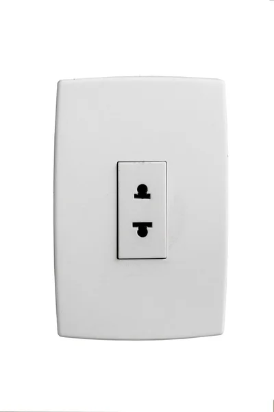 격리 된 wallplate — 스톡 사진