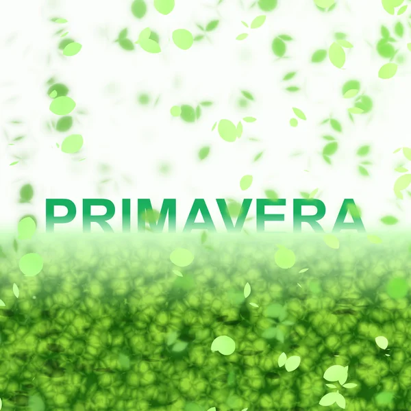 Primavera (κείμενο serie) — Φωτογραφία Αρχείου