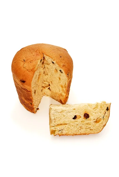 圣诞食物-panettone — 图库照片