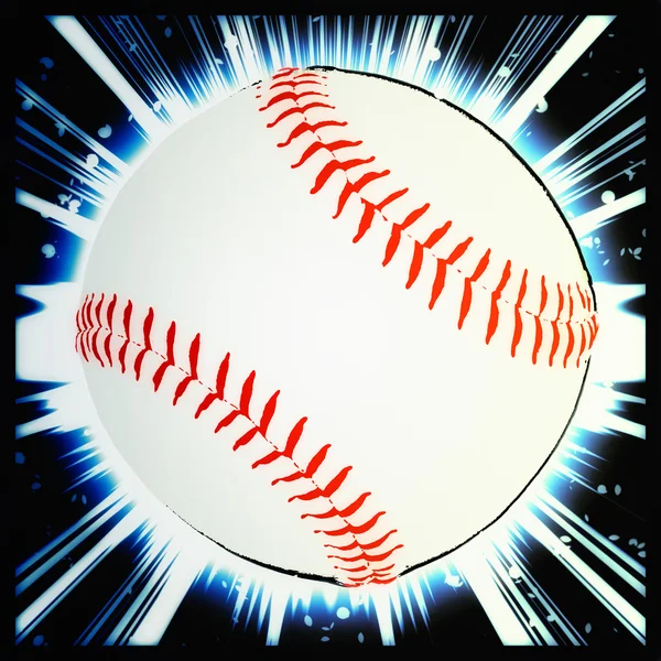 Бейсбольная иллюстрация — стоковое фото