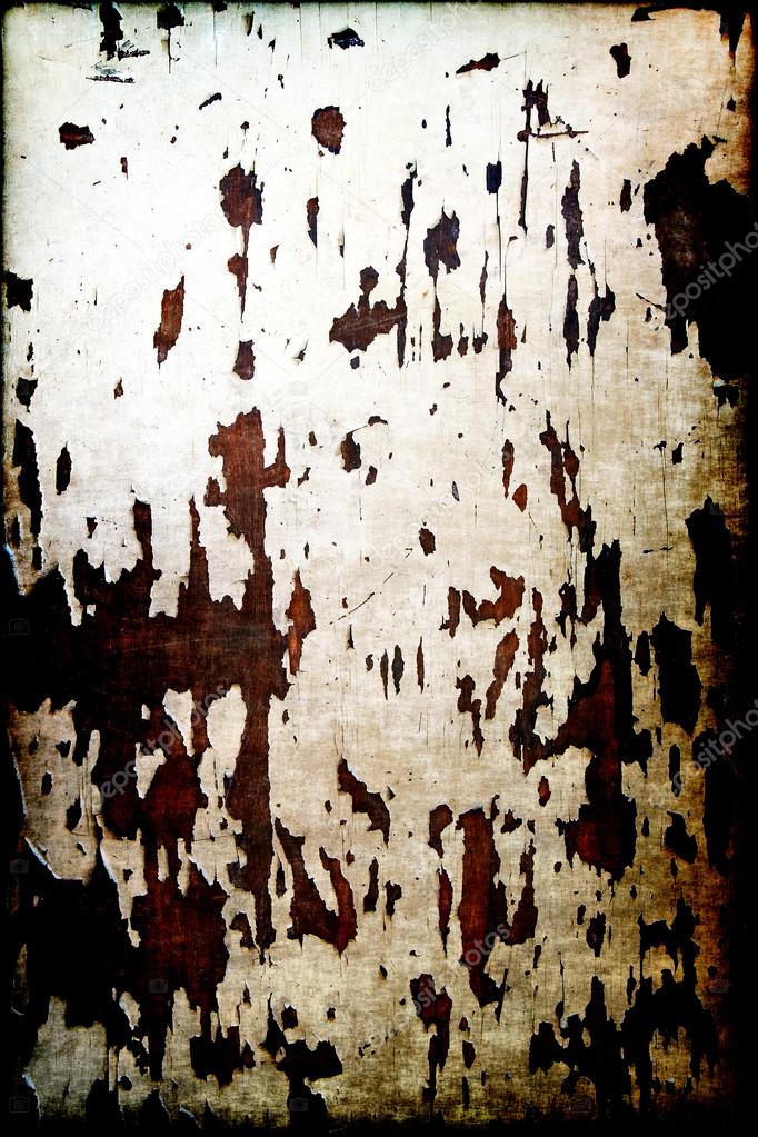 Grunge peeled wood (Texture)