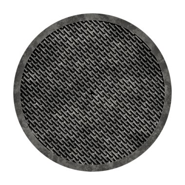 City sewer cover (Manhole serie) clipart