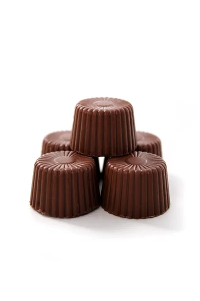 Cioccolato arrotondato — Foto Stock