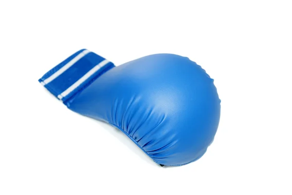 Kickboxen blauer Handschuh — Stockfoto