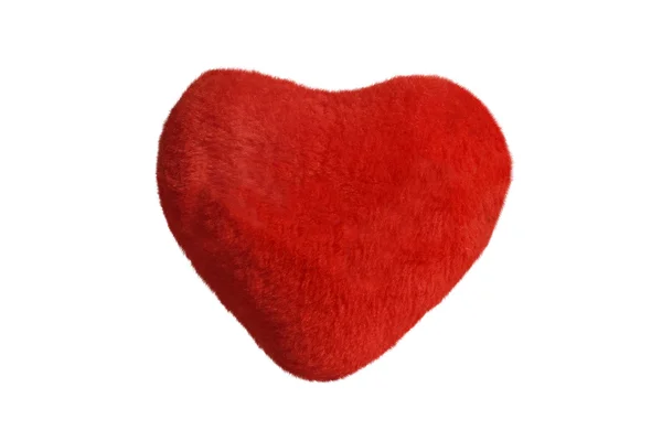 Plush heart — Stock Photo, Image