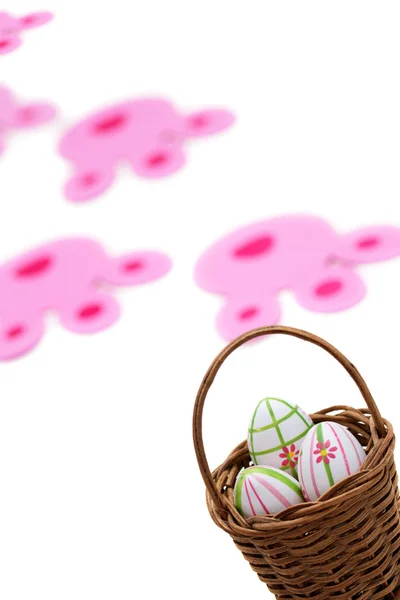 Easter bunny levering — Stockfoto