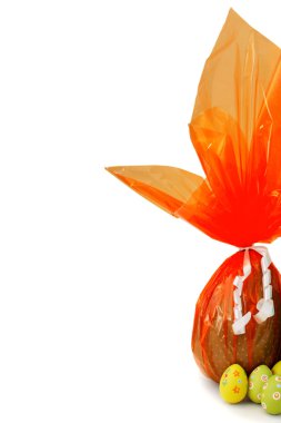 Köşeden çikolata Paskalya yortusu yumurta