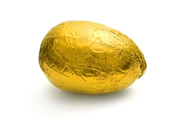 Deposto uovo di Pasqua d'oro — Foto Stock