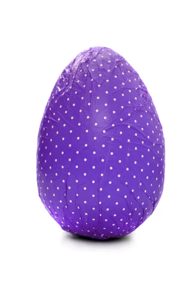 Purple wrapped Easter Egg — Stock Photo, Image