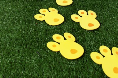 bunny Paskalya yumurtaları için iz AVI