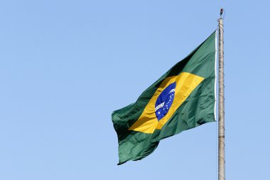Brazilian flag clipart
