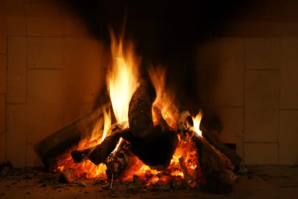 Fireplace — Stock Photo, Image