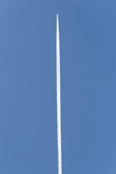 Trilha de foguete — Fotografia de Stock