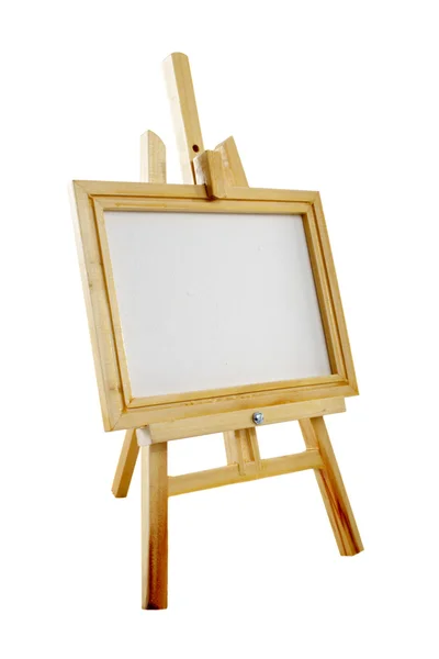 Easel e lona — Fotografia de Stock