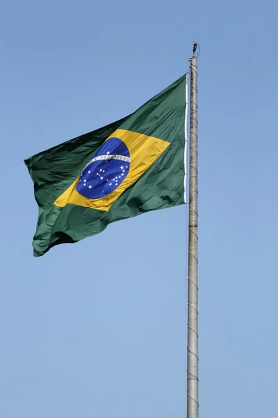 Brezilya bayrağı — Stok fotoğraf