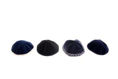 hizalanmış kippahs