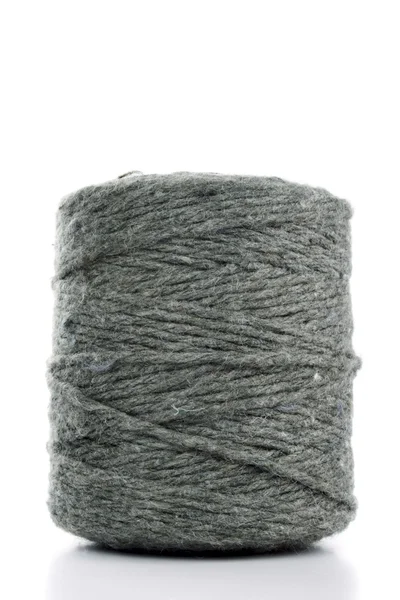 Twine gray roll — Stock Photo, Image