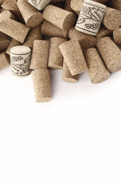 Wine corks from top — Stok fotoğraf