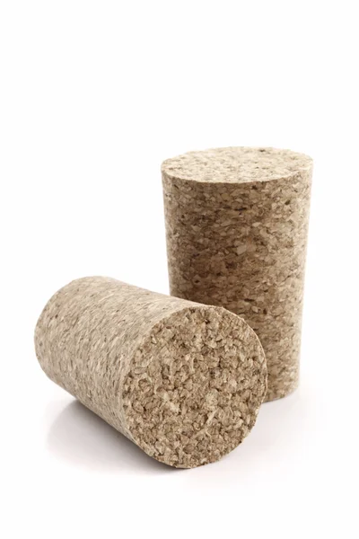 Two wine corks — Stock Photo, Image