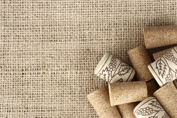 Wine corks background — Stock Photo, Image