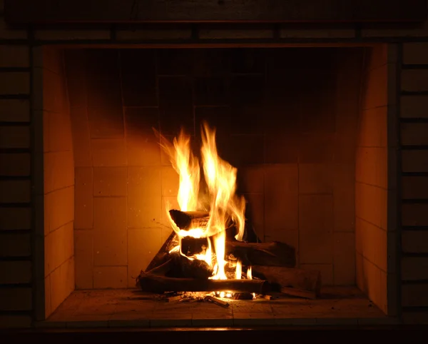 Fireplace — Stock Photo, Image