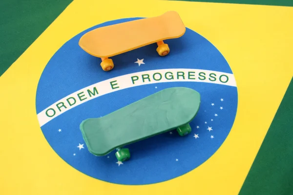 Brazilië skate — Stockfoto