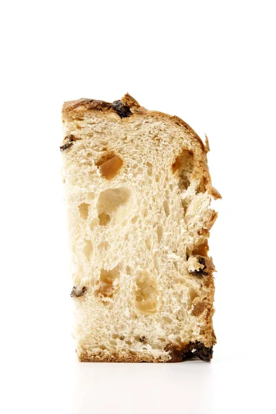 Panettone rebanada — Foto de Stock